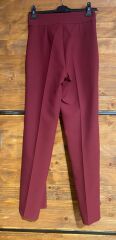 bordo kumaş pantolon